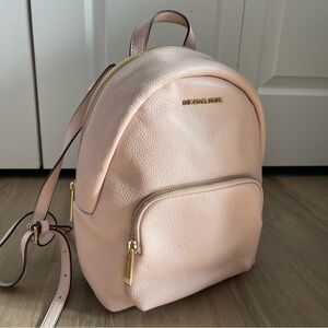 Michael Kors Blush Leather Backpack